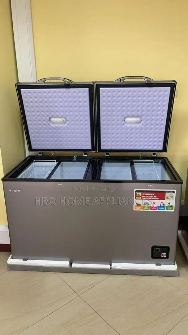 Snowsea Chest Freezer 450L - Sliding Glasses, 3-Year Warranty - 1