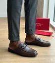 Ferragamo Loafers - Men's Black Leather Shoes - 4