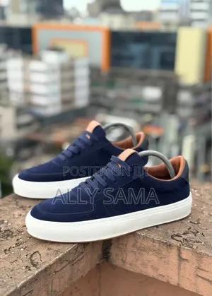 Men's Moncler Suede Sneakers