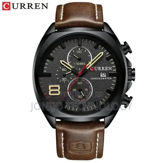 Curren Chronograph Watch - Brand New - 1