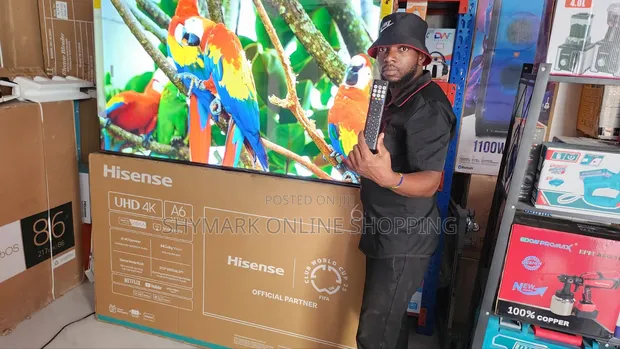 Hisense 65 Inch UHD A6 Series Smart TV - 1
