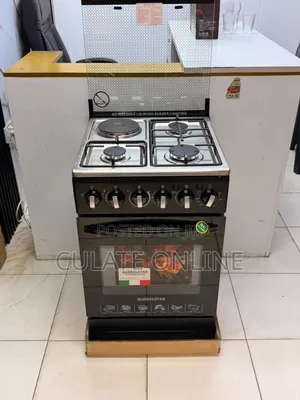 Global Star 4-Plate Gas & Electric Cooker with Oven