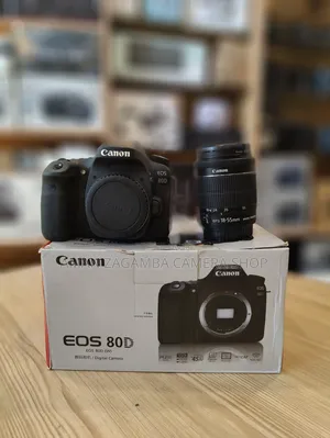 Canon 80D DSLR Camera with 18-55mm Lens