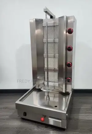 Commercial Gas Shawarma Machine - 4 Burners