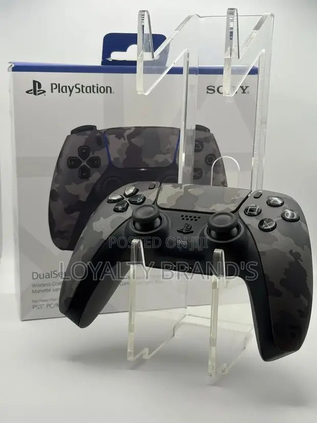 Original Sony PS5 DualSense Wireless Controller - Army Camo - 1