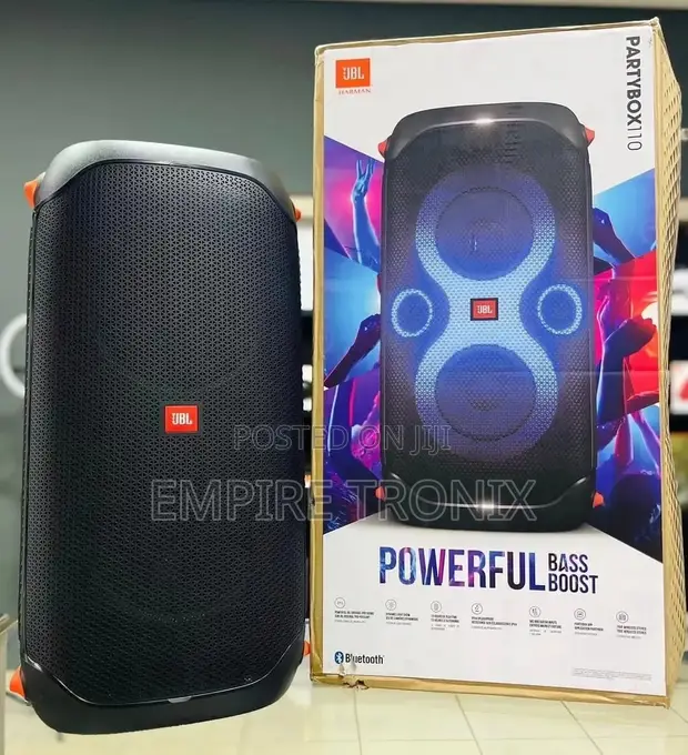 JBL Partybox 110 160W Portable Wireless Bluetooth Speaker - 1