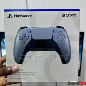 Original Sony PS5 DualSense Wireless Controller - Metallic Silver