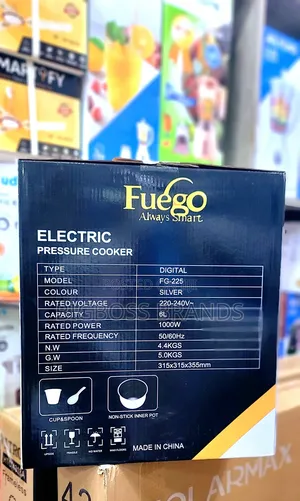 Fuego Electric Pressure Cooker 6 Liters [FG-225]