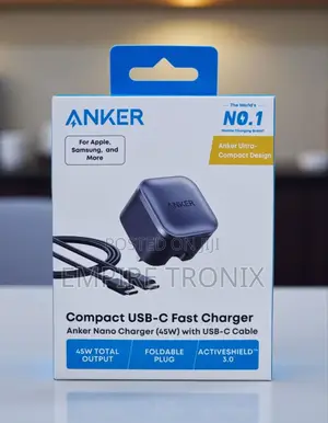 Anker Nano 45W Charger with USB-C Cable