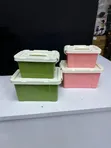 2pcs Big Storage Containers (10kg & 5kg) - 2