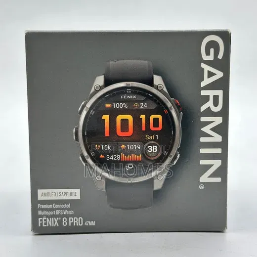 Garmin Fenix 8 Pro (47mm) - Premium Multisport GPS Watch - 1