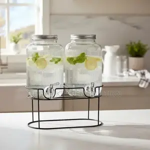 Royalty 2pcs Glass Pitchers 5L