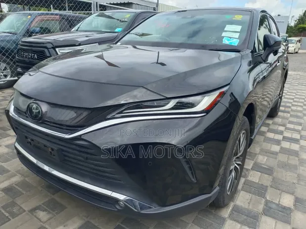Toyota Harrier 2020 Nyeusi - 1