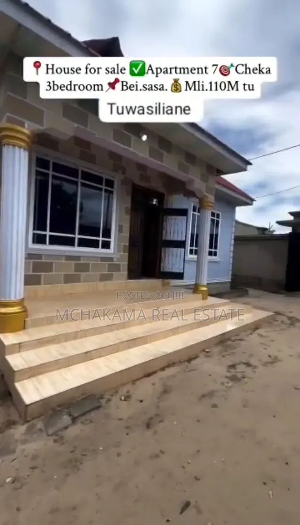 3 Bedroom House for Sale in Kigamboni Cheka - 1