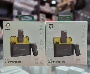 Green Lion 3-in-1 Wireless Microphone for Phone
