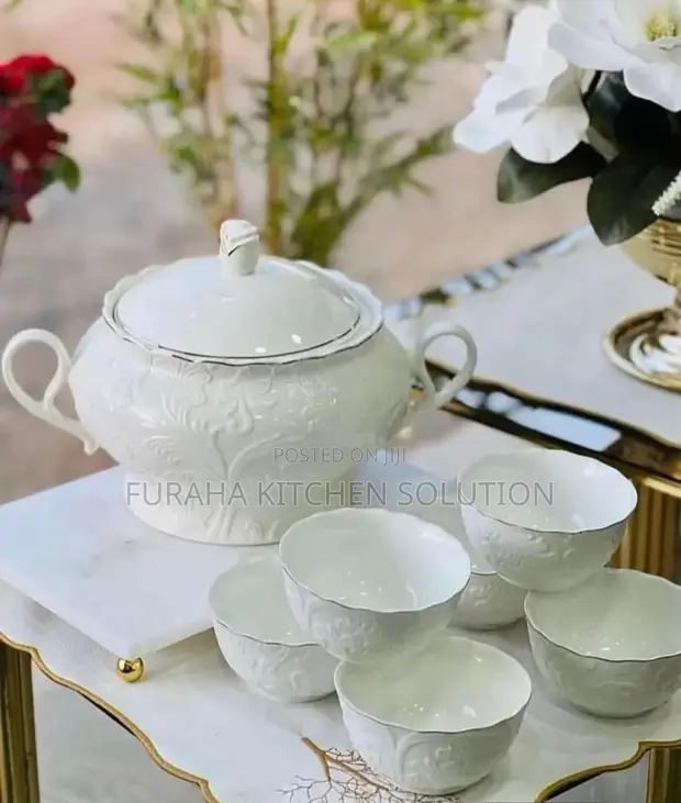 Royalty Soup Set 7pcs - Udongo Material - 1