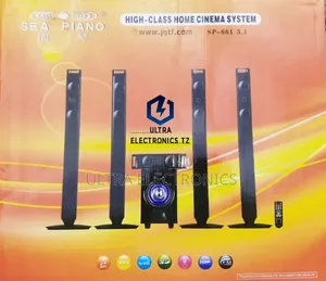 Sea Piano SP-661 5.1 Home Cinema System with 4 Tower Speakers