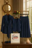 3-Piece Suit Set (Skirt, Top, Inner Top) - 1