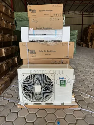 Brand New Solar Hybrid AC 12,000 BTU Full Set with Panels