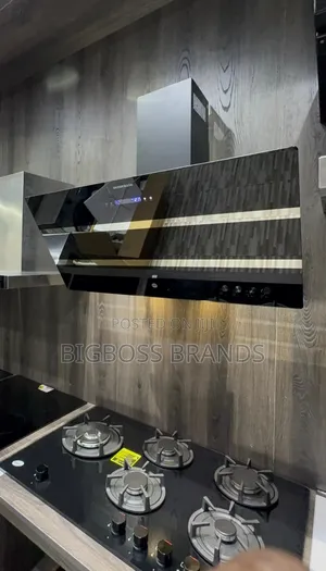 Homebase 90cm Range Hood HB-6067G-900BK