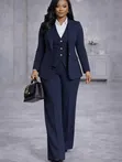 3 Piece Suit Dress - Pure Cotton - 5