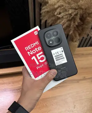 New Xiaomi Redmi Note 15 Pro+ 256GB Black