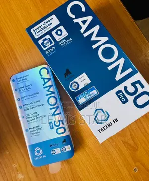 New Tecno Camon 50 Pro 256GB Gray