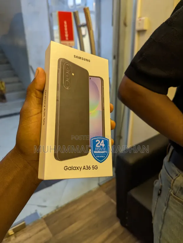 Samsung Galaxy A36 128GB Mpya Nyeusi - 1