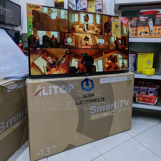 Alitop 43-Inch Smart Frameless TV - 1