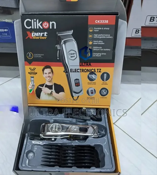 Original Clickon Rechargeable Professional Hair Clipper - 1