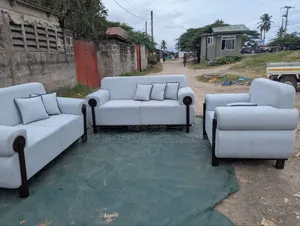 Sofa Set 2-2-1 - Fabric, Gray