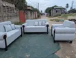 Sofa Set 2-2-1 - Fabric, Gray - 3