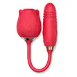 Rose Flower Vibrator Duo Lick & Suction Pro - 4
