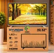 Hyundai 32-Inch HD LED TV - Double Glass - 2
