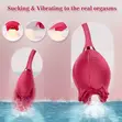 Air Pleasure Rose Clitoral Stimulator - 3