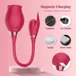 Air Pleasure Rose Clitoral Stimulator - 5