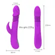 HOT Thrusting Rabbit Vibrator with Heating - 1