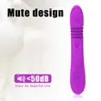 HOT Thrusting Rabbit Vibrator with Heating - 3