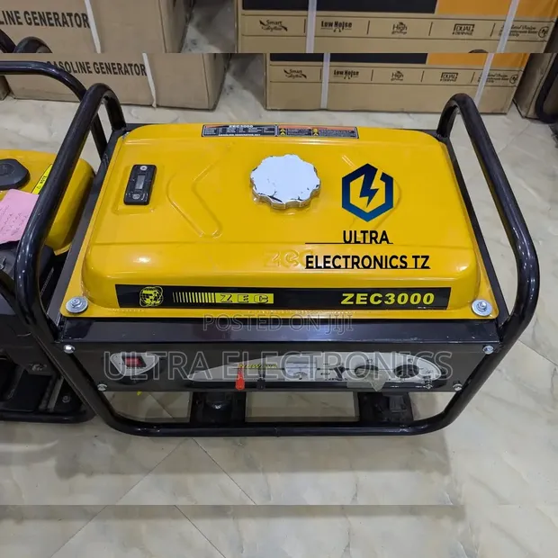 Jenereta ya Zec 3000W ya Petroli Asili yenye AVR na Voltmeter - 1