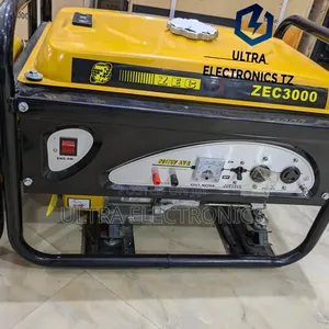 Original Zec 3000W Gasoline Generator with AVR and Voltmeter