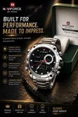 Naviforce Luxury Stainless Steel Watch - Good Condition - 1