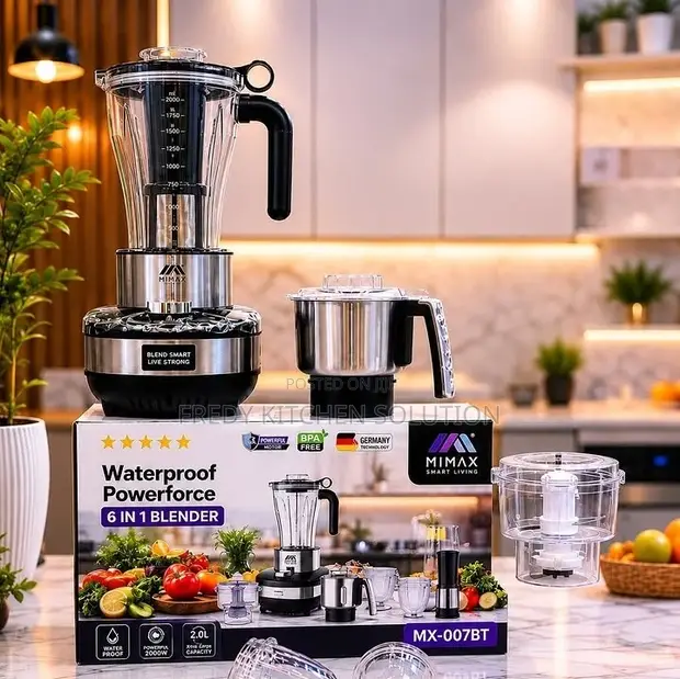 Mimax MX-007BT 6-in-1 Blender - 1