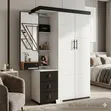 Modern Wardrobe with Dressing Table - 1