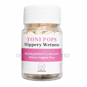Yoni Pops Slippery Wetness Supplements - 30 Capsules