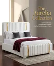 Kitanda Cha Kisasa Cha Velvet (The Aurelia Collection) - 1