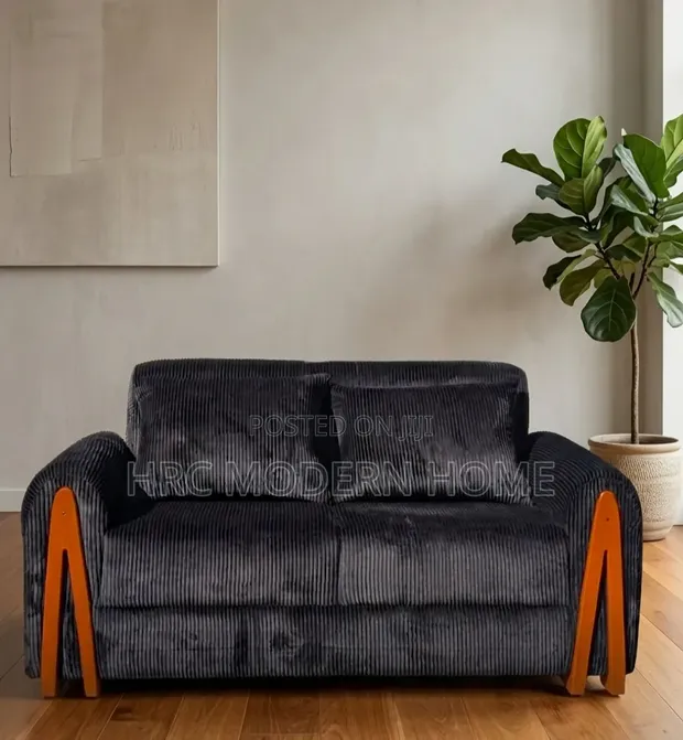 Modern Sofa (Premium Corduroy) - Brand New - 1
