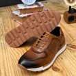 Viatu vya Ngozi vya Berluti & Timberland vya Wanaume Asili - 1