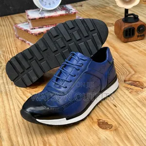 Viatu vya Ngozi vya Berluti & Timberland vya Wanaume Asili
