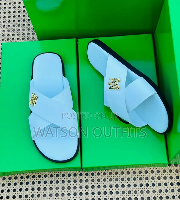 Men's Leather Shoes, Sandals, and Open Shoes - 1