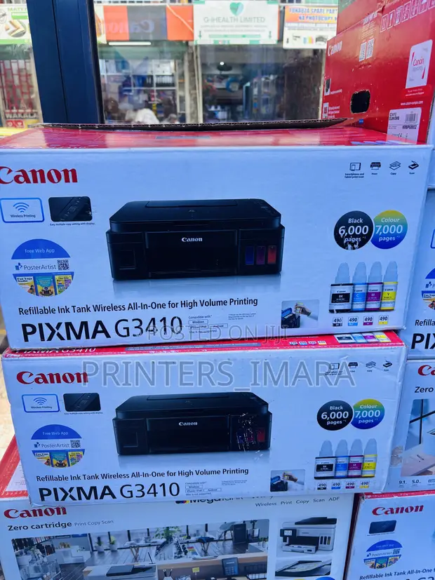 Canon PIXMA G3410 Inkjet Printer - 1